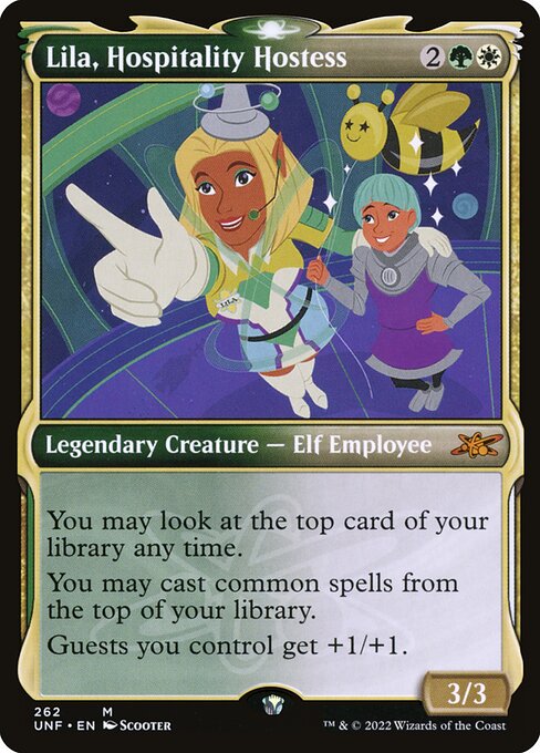 Lila, Hospitality Hostess (262) [Unfinity] [Showcase]