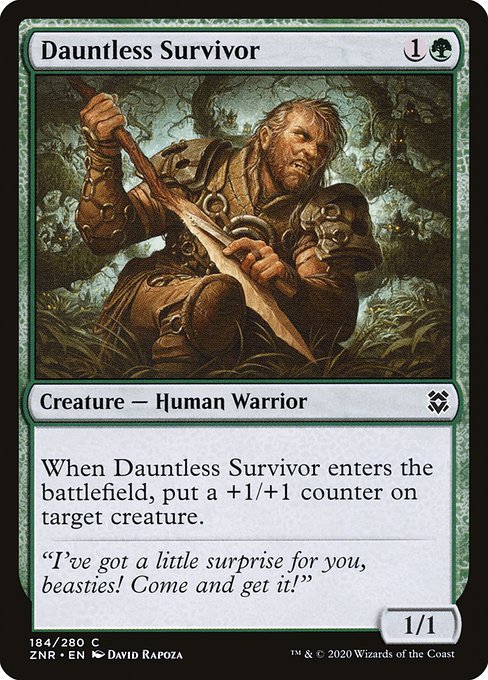 Dauntless Survivor (184) [Zendikar Rising]