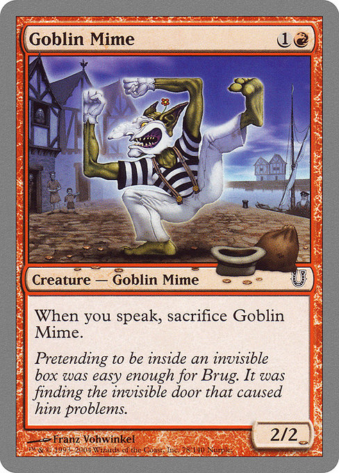 Goblin Mime (78) [Unhinged]