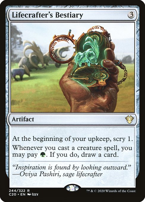 Lifecrafter's Bestiary (244) [Commander 2020]