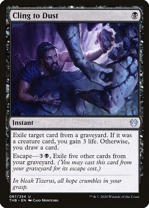 Cling to Dust (87) [Theros Beyond Death]