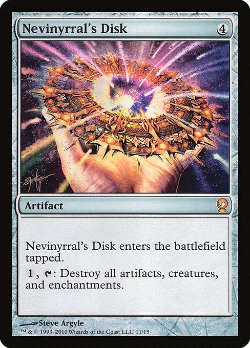 Nevinyrral's Disk (11) [From the Vault: Relics]