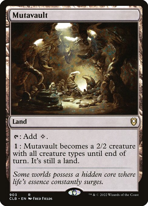Mutavault (903) [Commander Legends: Battle for Baldur's Gate]