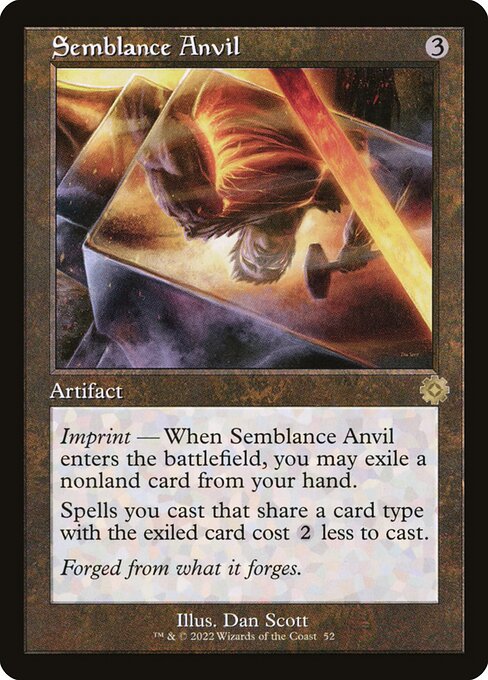 Semblance Anvil (52) [The Brothers' War Retro Artifacts]