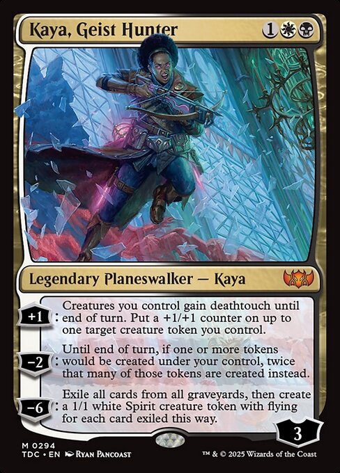 Kaya, Geist Hunter (294) [Tarkir: Dragonstorm Commander]