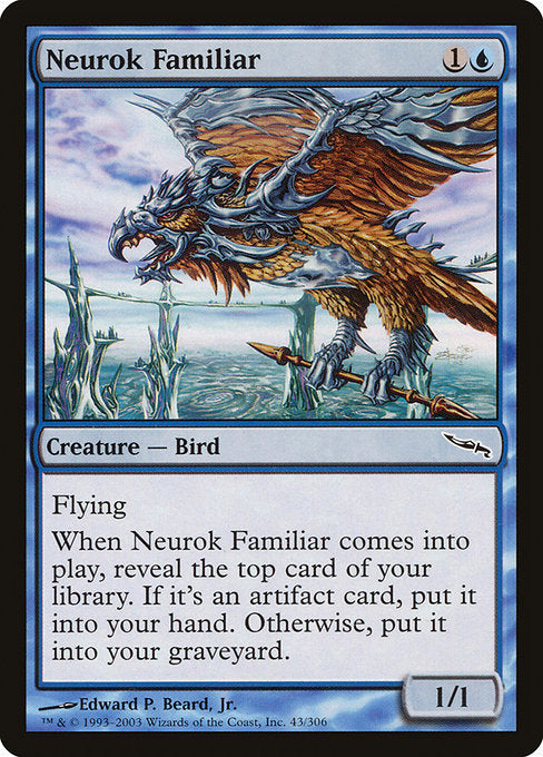 Neurok Familiar (43) [Mirrodin]