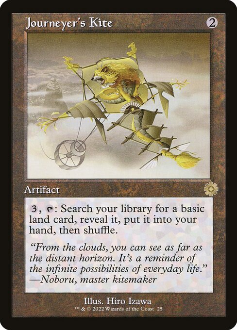 Journeyer's Kite (25) [The Brothers' War Retro Artifacts]