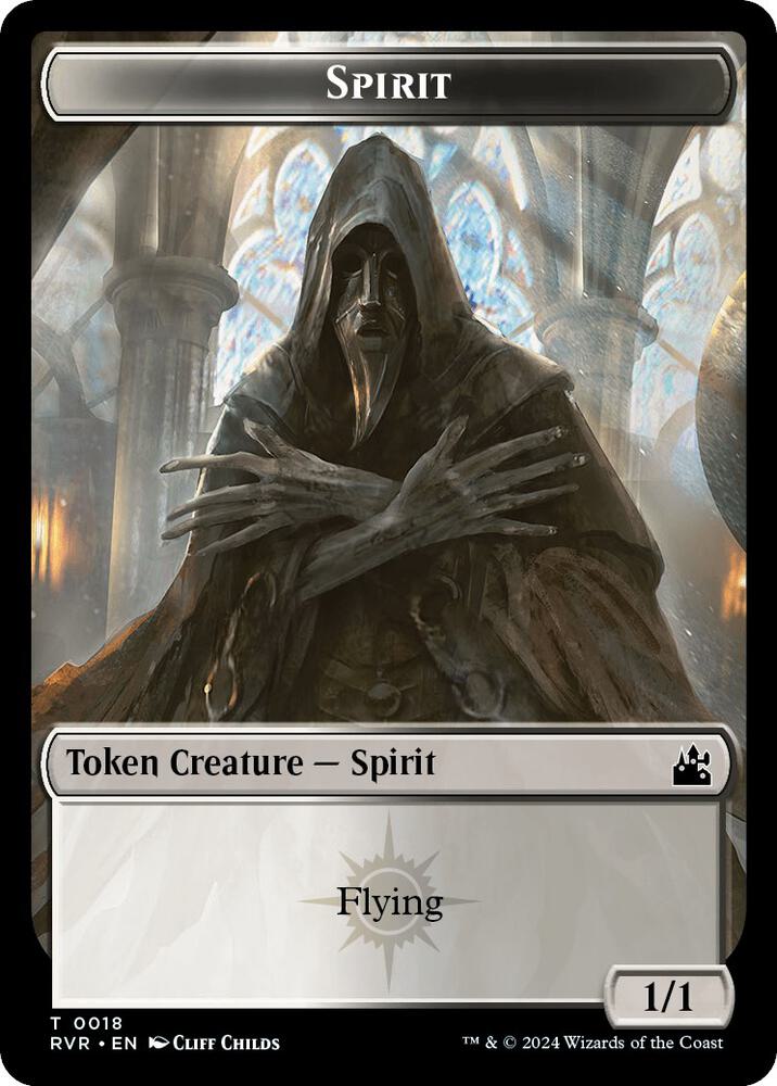 Spirit Token (0018) [Ravnica Remastered]