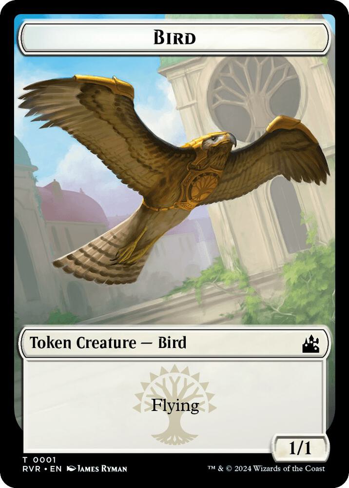 Bird Token (1) [Ravnica Remastered]