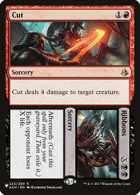 Cut // Ribbons (AKH-223) [The List]