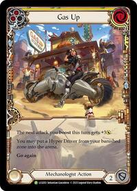Gas Up - LGS203 (LGS203) [Flesh and Blood Promo Cards]