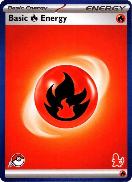 Basic Fire Energy (Blue Border) [My First Battle]