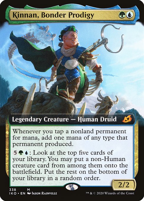 Kinnan, Bonder Prodigy (338) [Ikoria: Lair of Behemoths] [Extended Art]