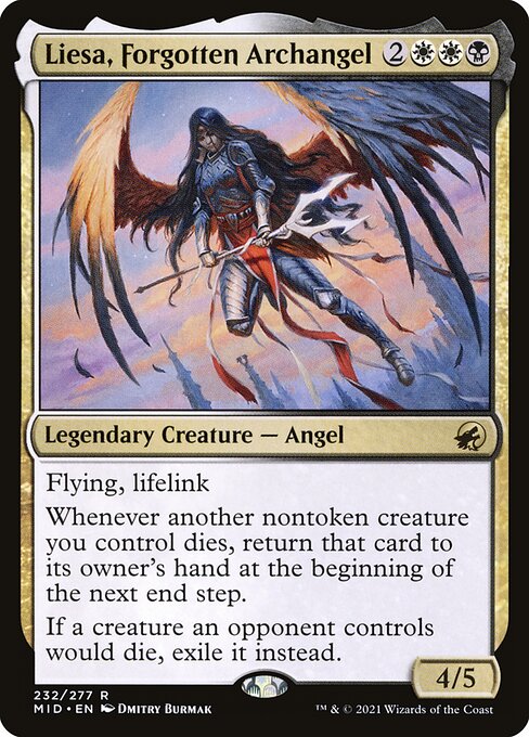 Liesa, Forgotten Archangel (232) [Innistrad: Midnight Hunt]