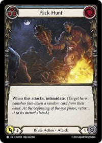 Pack Hunt (Blue) (HVY034) [Heavy Hitters]