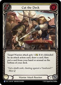 Cut the Deck (Yellow) (HVY107) [Heavy Hitters]