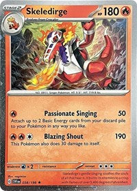 Skeledirge - 038/198 (Cosmos Holo) (038/198) [Miscellaneous Cards and Products]