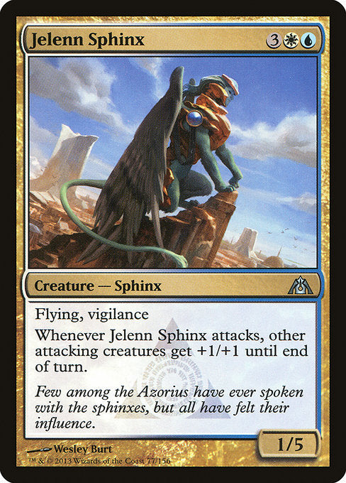 Jelenn Sphinx (77) [Dragon's Maze]