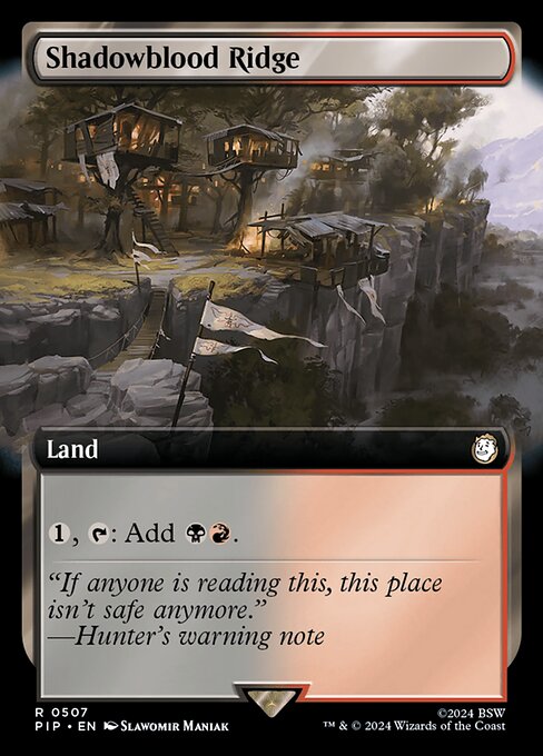Shadowblood Ridge (507) [Fallout]