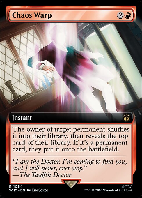 Chaos Warp (1064) [Doctor Who] [Extended Art]