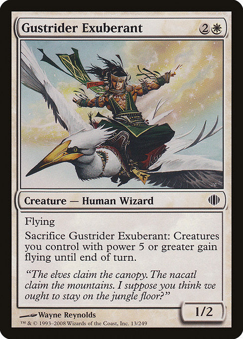 Gustrider Exuberant (13) [Shards of Alara]