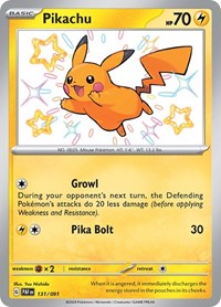 Pikachu - 131/091 (131/091) [SV Paldean Fates]