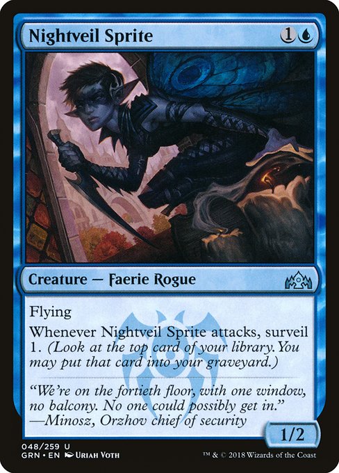 Nightveil Sprite (48) [Guilds of Ravnica]