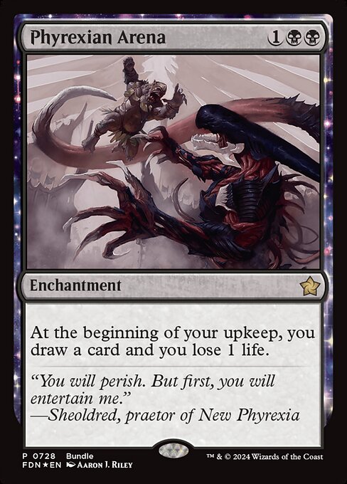 Phyrexian Arena (728) [Foundations]