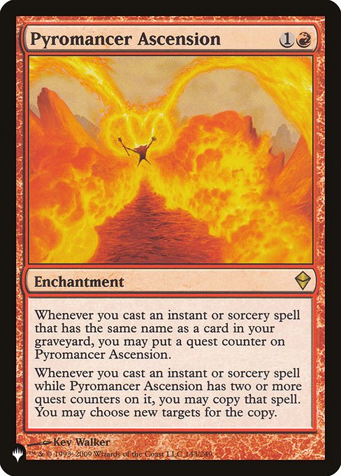 Pyromancer Ascension (ZEN-143) [The List]