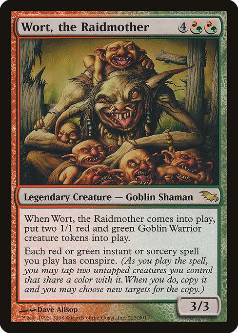 Wort, the Raidmother (223) [Shadowmoor]