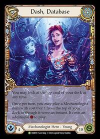 Dash, Database - HER091 (HER091) [Flesh and Blood Promo Cards]