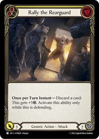 Rally the Rearguard (Yellow) (KYO019) [Blitz Deck Heavy Hitters Kayo]