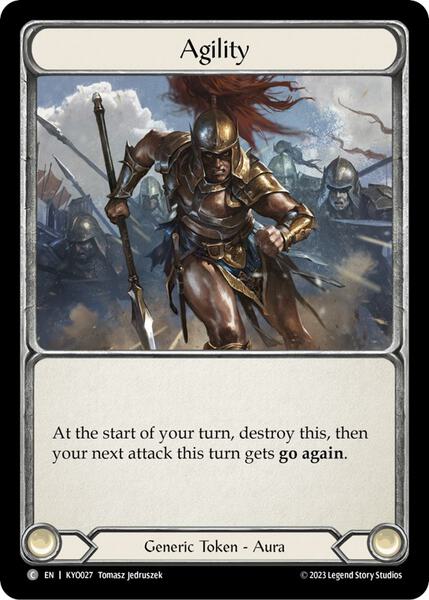 Agility (KYO027) [Blitz Deck Heavy Hitters Kayo]