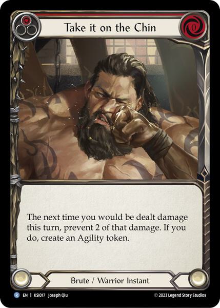 Take it on the Chin [Blitz Deck Heavy Hitters Kassai]