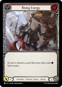 Rising Energy (Red) (OLA008) [Blitz Deck Heavy Hitters Olympia]
