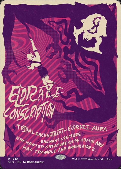 Eldrazi Conscription (1218) [Secret Lair Drop] [Borderless]