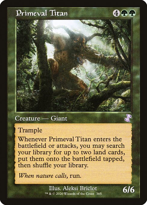 Primeval Titan (365) [Time Spiral Remastered]