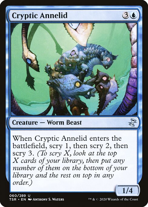 Cryptic Annelid (60) [Time Spiral Remastered]