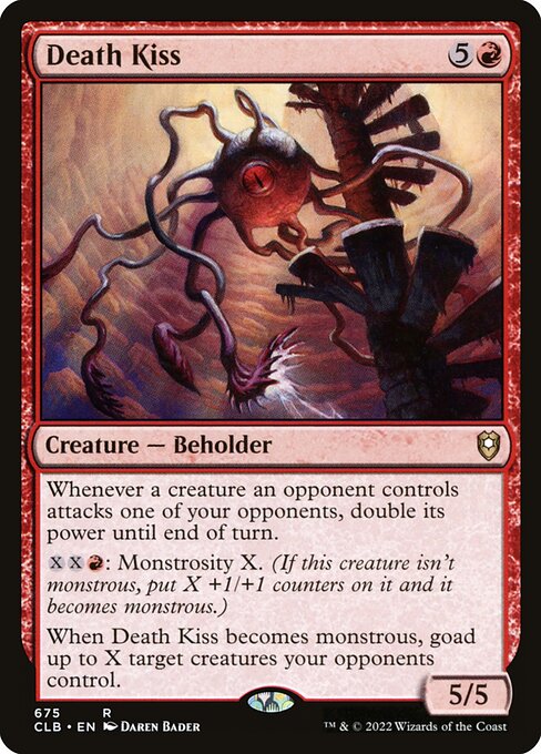 Death Kiss (675) [Commander Legends: Battle for Baldur's Gate]