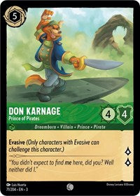 Don Karnage - Prince of Pirates (71/204) [Into the Inklands]