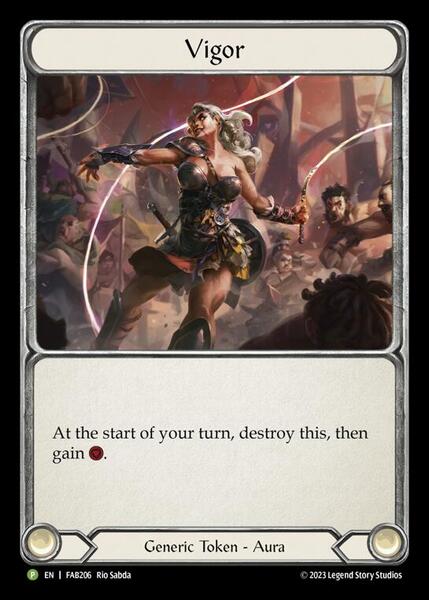 Vigor - FAB206 (FAB206) [Flesh and Blood Promo Cards]