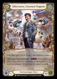Teklovossen, Esteemed Magnate - HER088 (HER088) [Flesh and Blood Promo Cards]