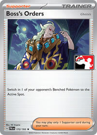 Boss's Orders - 172/193 (172/193) [Prize Pack Series Cards]