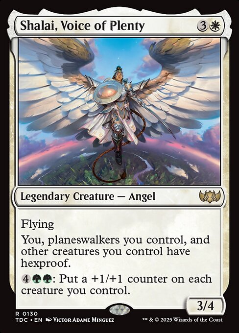 Shalai, Voice of Plenty (130) [Tarkir: Dragonstorm Commander]