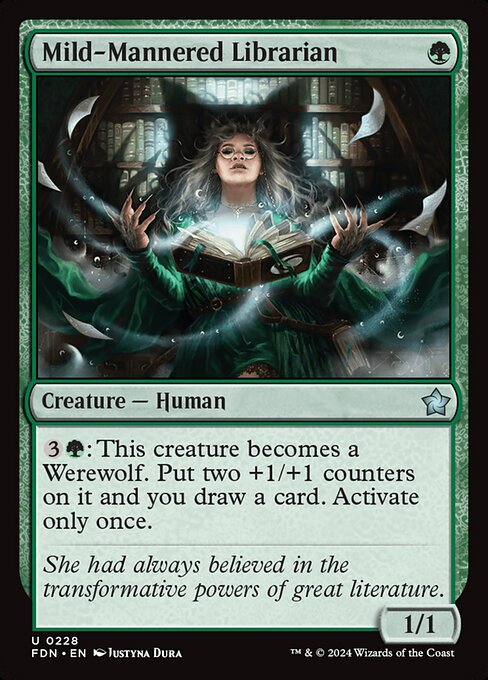 Mild-Mannered Librarian (228) [Foundations]