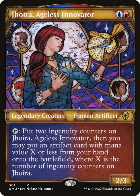 Jhoira, Ageless Innovator (301) [Dominaria United] [Showcase]
