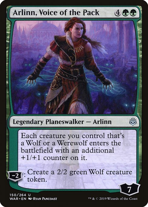 Arlinn, Voice of the Pack (150) [War of the Spark]