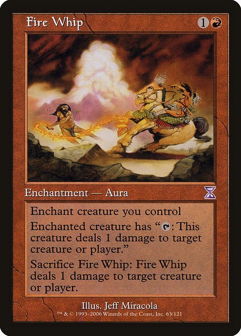 Fire Whip (63) [Time Spiral Timeshifted]