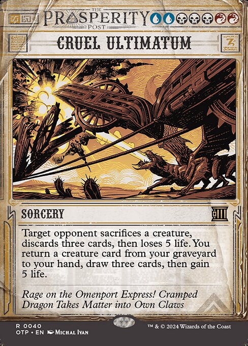 Cruel Ultimatum (40) [Breaking News]