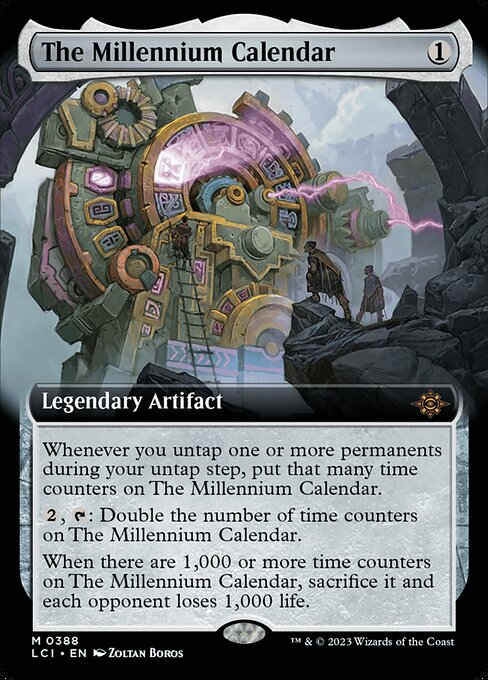 The Millennium Calendar (388) [The Lost Caverns of Ixalan] [Extended Art]